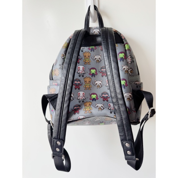 Loungefly x Marvel Guardians of the Galaxy Kawaii Print Mini Backpack - Picture 3 of 6